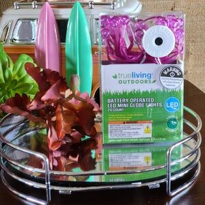 Pink LED Mini Globe Lights